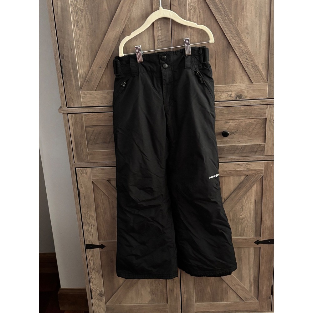 Outdoor Gear Kids Black Snow Pants Insulated Ski Sledding Trousers Size S 6805R